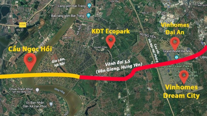 Sẽ khởi công cây cầu vượt sông Hồng 11.000 tỷ đồng, xung quanh có 3 siêu đô thị trị giá 13 tỷ USD lớn bậc nhất phía Bắc vào tháng 5/2025